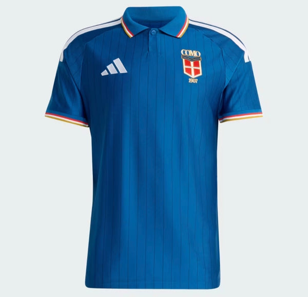 Como 2026-2027 Home Men's Football Shirt Blue