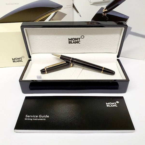 Montblanc Meisterstuck Classique Gold Trim Rollerball Pen