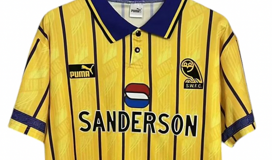 Sheffield Wednesday 1994-1995 Away Retro Men's Football Shirt