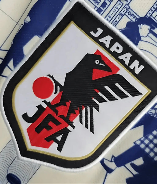 Japan Tokyo Special Limited Edition 2022 Retro Men's Football Shirt Blue