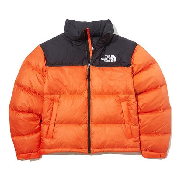 The North Face Puffer Jacket Men's Orange Nuptse 700 Retro