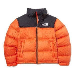The North Face Puffer Jacket Men's Orange Nuptse 700 Retro