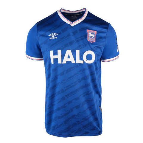 Ipswich Town FC 2025-2026 Home Men's Football Shirt Blue