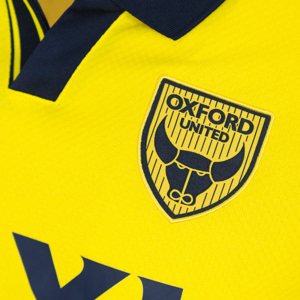 Oxford United FC 2025-2026 Home Men's Football Shirt Yellow