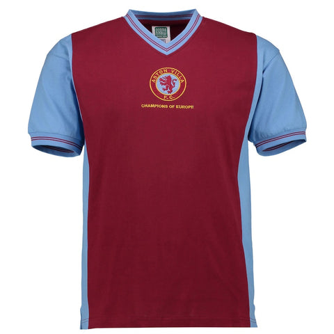 Aston Villa 1982 European Cup Winners Retro Home Men's Football Shirt