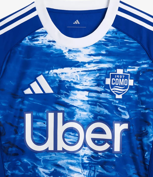 Como 2025-2026 Home Men's Football Shirt Blue