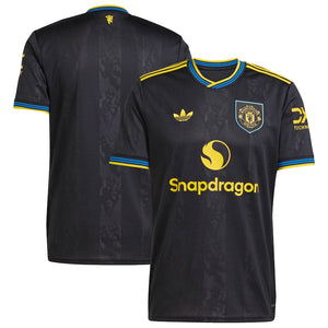 Manchester United 2025-2026 Away 3rd Men's Football Shirt Black