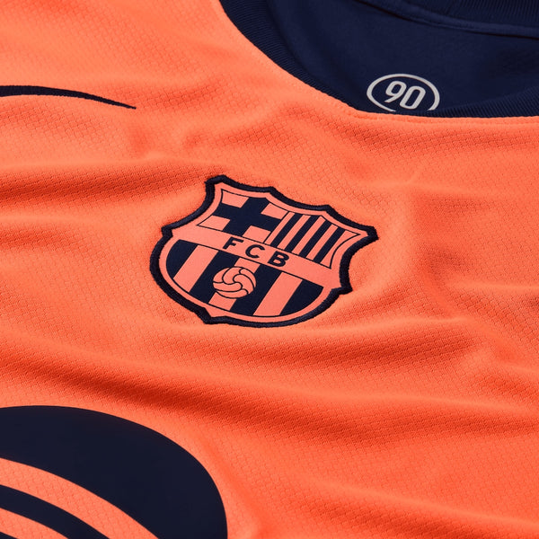Barcelona 2025-2026 3rd Away Men's Football Shirt Orange
