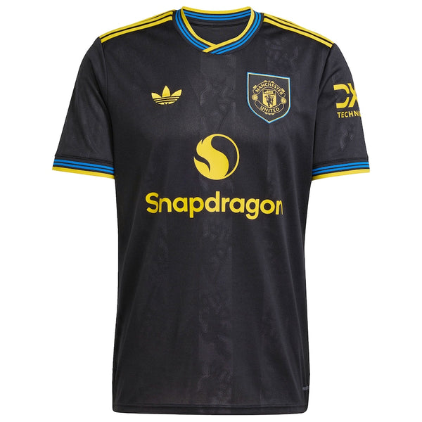 Manchester United 2025-2026 Away 3rd Men's Football Shirt Black