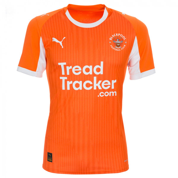 Blackpool FC 2025-2026 Home Men's Football Shirt Orange