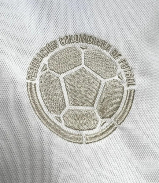 Colombia 2024-2025 100 Year Anniversary Men's Football Shirt White