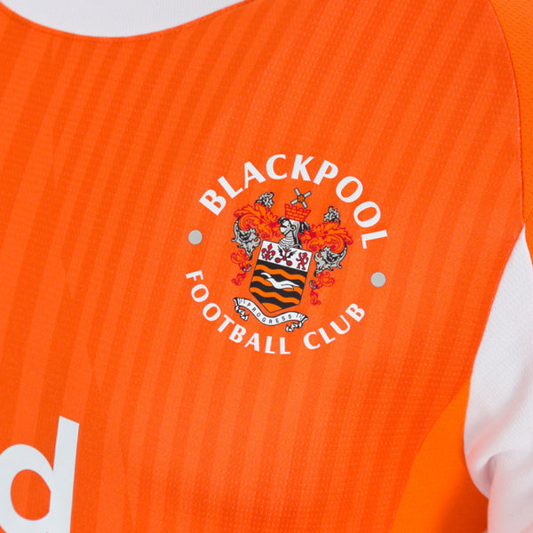 Blackpool FC 2025-2026 Home Men's Football Shirt Orange