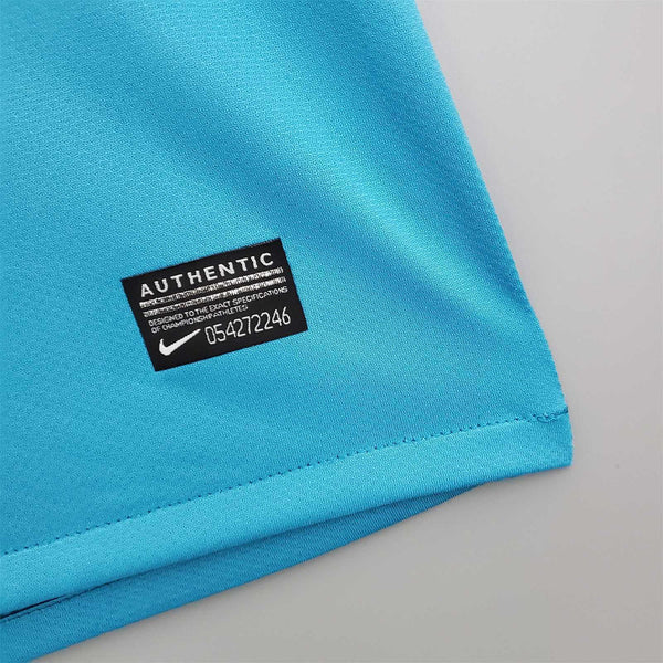 Santos 2012-2013 Away Retro Men's Football Shirt Blue Neymar JR 10