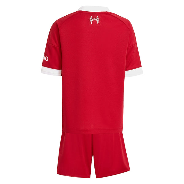 Liverpool 2025-2026 Home Kid's Football Kit Red