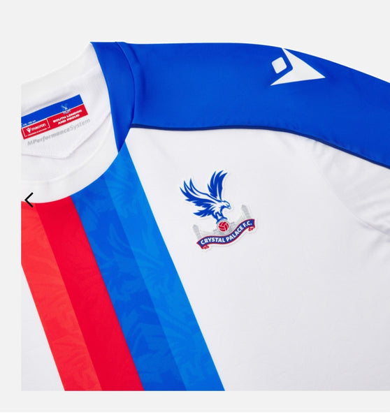 Crystal Palace 2025-2026 Away Men's Football Shirt White