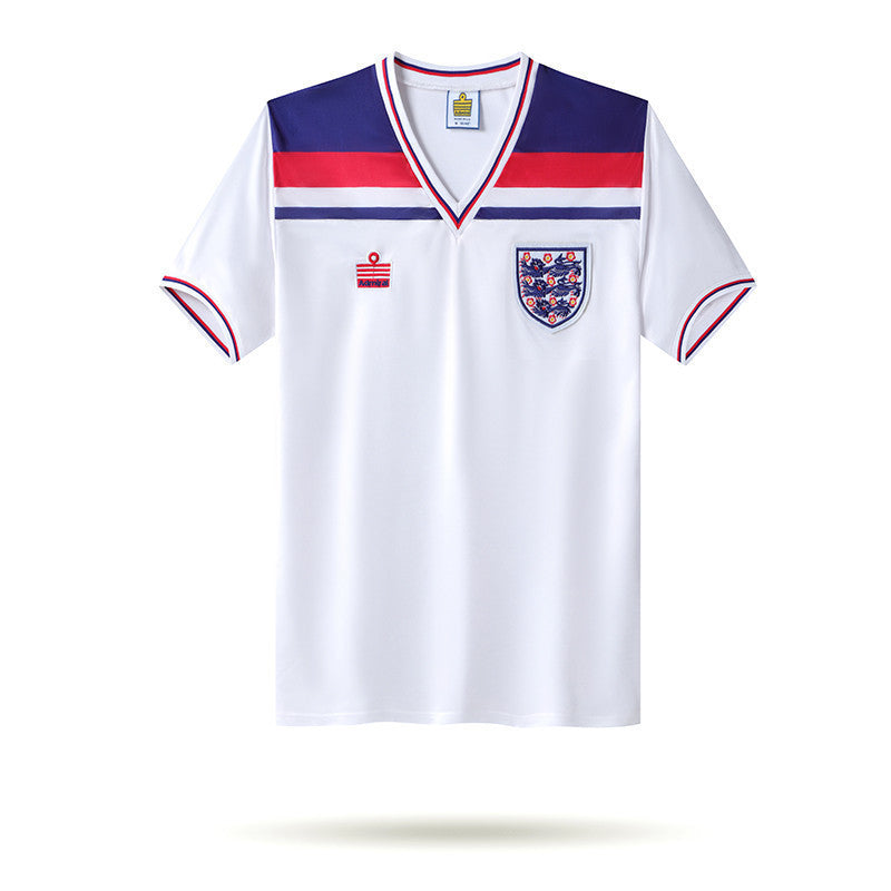 England 1982 Retro Home Men's Football Shirt White