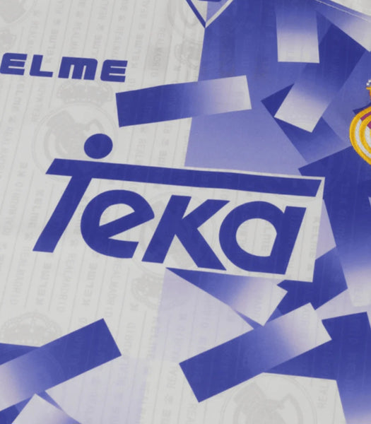 Real Madrid 1996-1997 Away Retro Men's Football Shirt