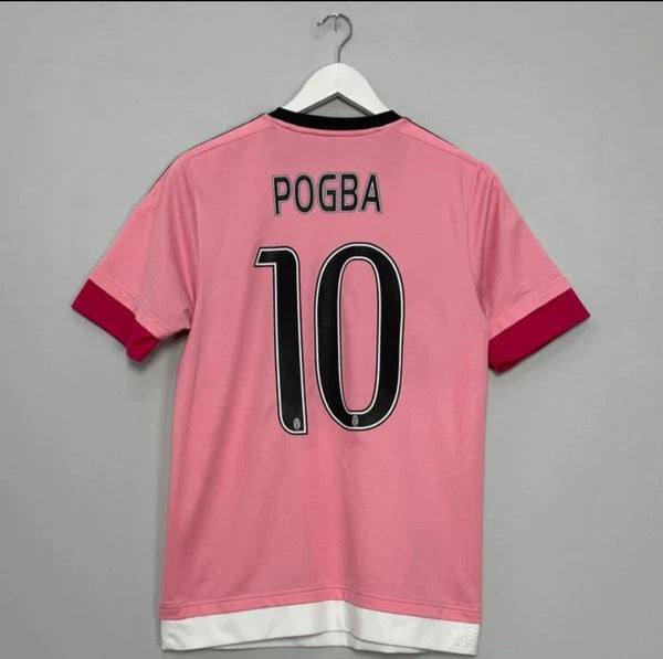 Juventus 2015-2016 Away Retro Men's Football Shirt Pink