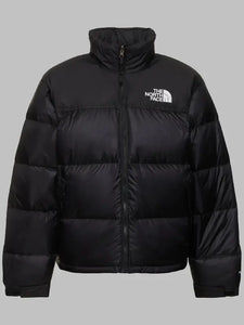 The North Face Puffer Jacket Men's Black Nuptse 700 Retro