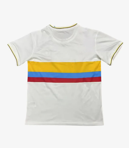 Colombia 2024-2025 100 Year Anniversary Men's Football Shirt White