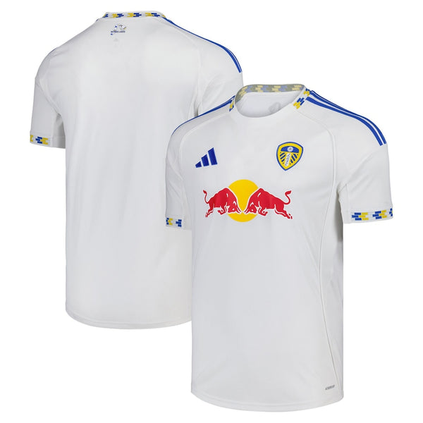 Leeds United 2025-2026 Home Men's Football Shirt White