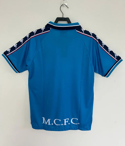 Manchester City 1997-1998 Retro Home Men's Football Shirt
