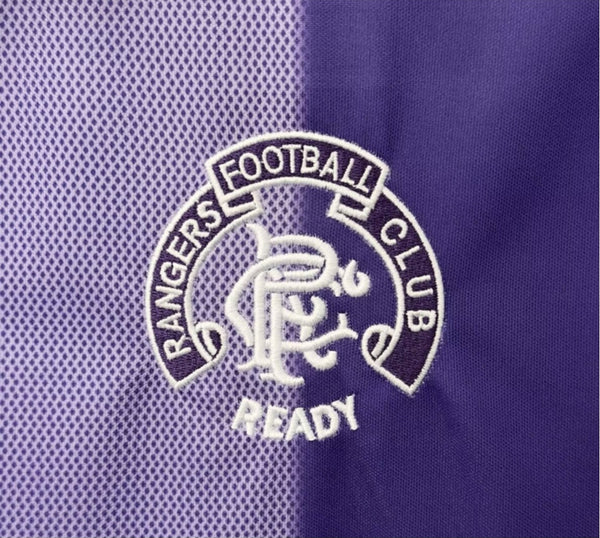 Rangers 1993-1994 3rd Away Retro Men's Football Shirt Purple