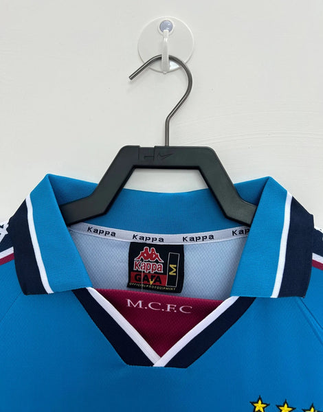 Manchester City 1997-1998 Retro Home Men's Football Shirt