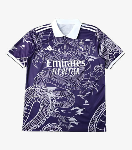 Real Madrid 2023-2024 Dragon Special Limited Edition Men's Football Shirt Purple