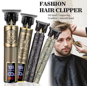 T9 Professional LED Display Mens Hair Clippers Trimmer Machine Small/Mini Cordless Beard Electric Shaver