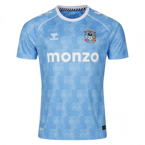 Coventry City 2025-2026 Home Men's Football Shirt Sky Blue