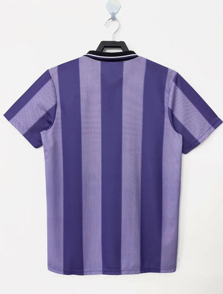 Rangers 1993-1994 3rd Away Retro Men's Football Shirt Purple