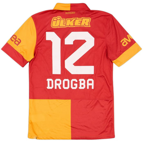 Galatasaray 2012-2013 Home Retro Men's Football Shirt Drogba 12