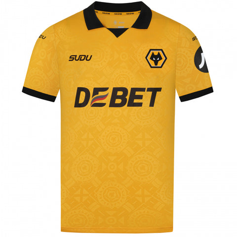 Wolves 2025-2026 Home Men's Football Shirt