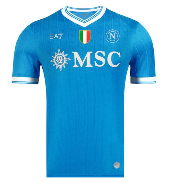 Napoli 2025-2026 Home Kid's Football Kit Blue