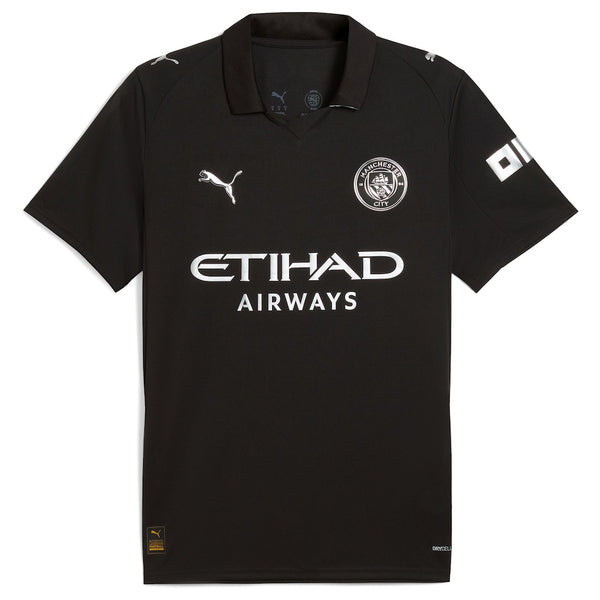 Manchester City 2025-2026 Away Men's Football Shirt Black