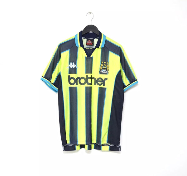Manchester City 1998-1999 Retro Away Men's Football Shirt