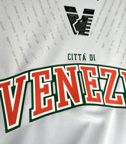 Venezia 2024-2025 Away Men's Football Shirt White