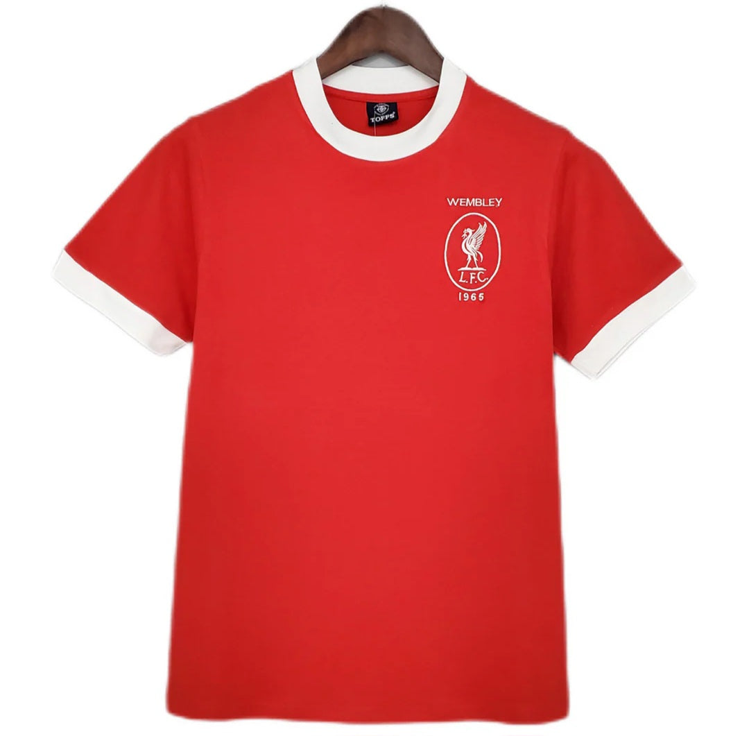 Liverpool 1965 FA Final Retro Home Men's Football Shirt Red