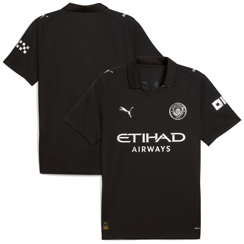 Manchester City 2025-2026 Away Men's Football Shirt Black