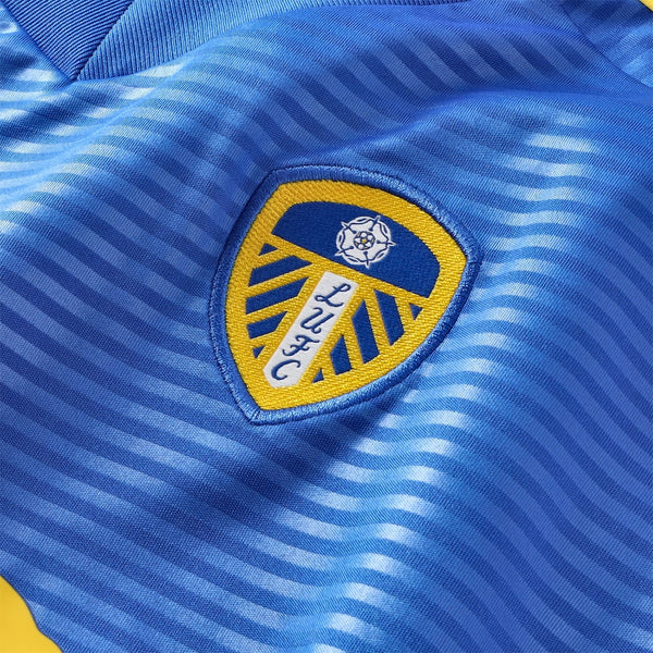 Leeds United 2025-2026 Away Men's Football Shirt Blue