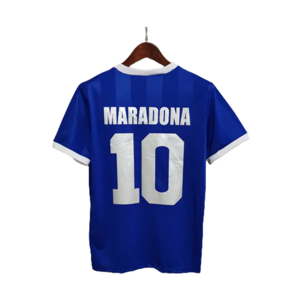 Argentina 1986 Retro Away Men's Football Shirt Maradona 10