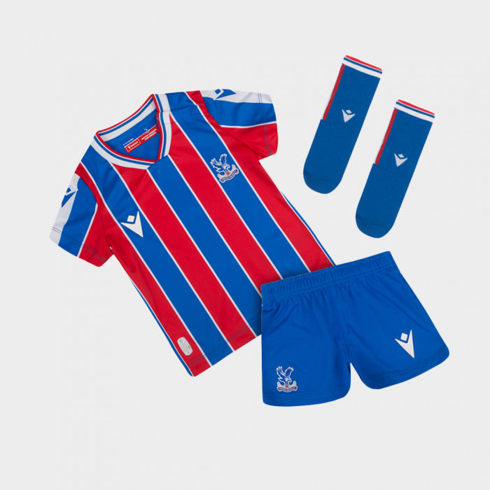 Crystal Palace 2025-2026 Home Kid's Football Kit