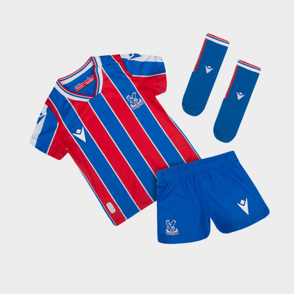 Crystal Palace 2025-2026 Home Kid's Football Kit