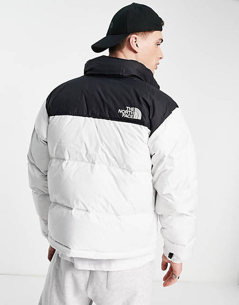 The North Face Puffer Jacket Men's White Nuptse 700 Retro