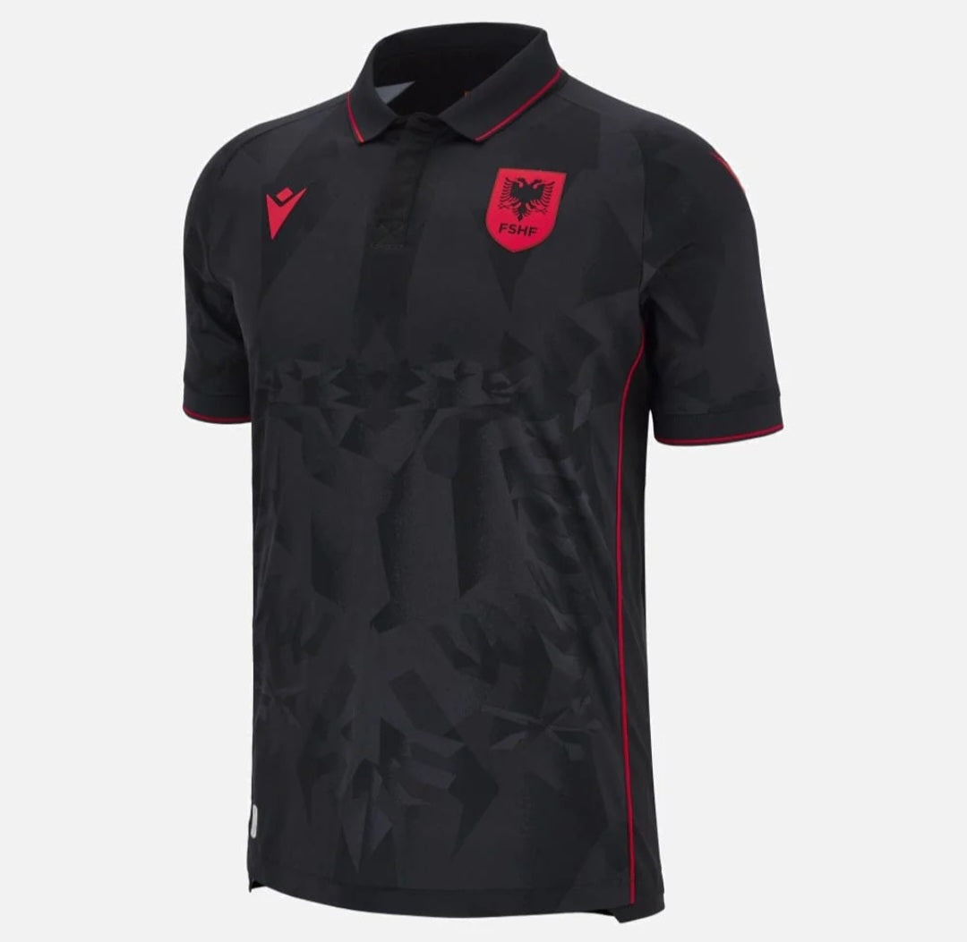 Albania 2025-2026 Away 3rd Men's Football Shirt Black
