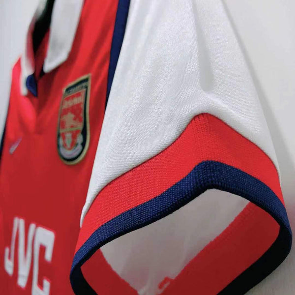 Arsenal 1998-1999 Retro Home Men's Football Shirt Red