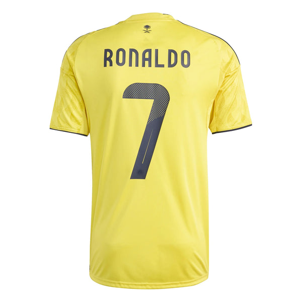 Al Nassr 2025-2026 Ronaldo CR7 Home Men's Football Shirt Yellow
