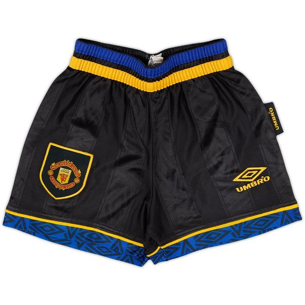 Manchester United 1994-1995 Retro Away Kid's Football Kit Cantona 7