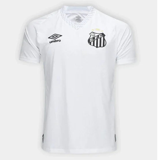 Santos 2025-2026 Home Men's Football Shirt Neymar JR 10 Print White
